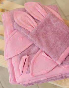 Рукавичка &laquo;Зайчик&raquo;, для купання немовлят 1Tp656r фото